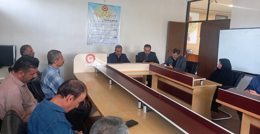 حضور مدیرکل بهزیستی استان کردستان در بهزیستی شهرستان دیواندره