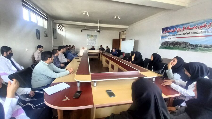 حضور مدیرکل بهزیستی استان کردستان در بهزیستی شهرستان دیواندره