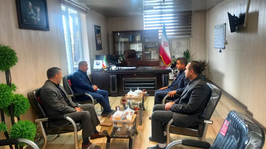 حضور مدیرکل بهزیستی استان کردستان در بهزیستی شهرستان دیواندره