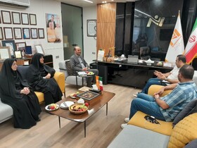 گزارش تصویری / تقدیر مدیرکل محترم بهزیستی استان قم از مدیرعامل شرکت نشاط سازان