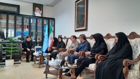 نشست شورای معاونان بهزیستی آذربایجان شرقی با رییس کل دادگستری آذربایجان شرقی