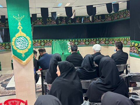 مراسم شیرخوارگان حسینی در شیرخوارگاه حضرت ولی عصر عج صدرا
