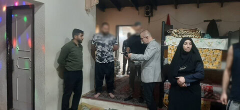 بندر انزلی | بازدید از مرکز اقامتی بهبودی ستایش ایمان در شهرستان بندرانزلی