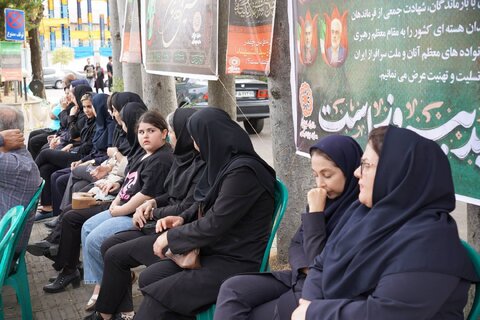مراسم سوگواری شهادت امام حسین(ع) ویاران باوفایش و گرامیداشت شهدای اقتدار وطن