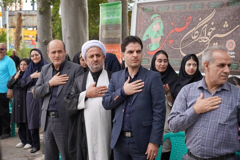 مراسم سوگواری شهادت امام حسین(ع) ویاران باوفایش و گرامیداشت شهدای اقتدار وطن