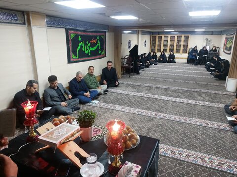 برگزاری مراسم هفتم شهدای اقتدار در بهزیستی استان البرز