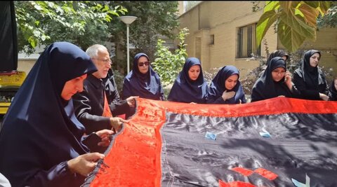 آیین‌ معنوی سوگواری پنجم محرم در اداره بهزیستی کرج برگزار شد