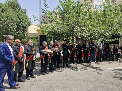 آیین‌ معنوی سوگواری پنجم محرم در اداره بهزیستی کرج برگزار شد