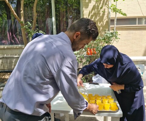 آیین‌ معنوی سوگواری پنجم محرم در اداره بهزیستی کرج برگزار شد