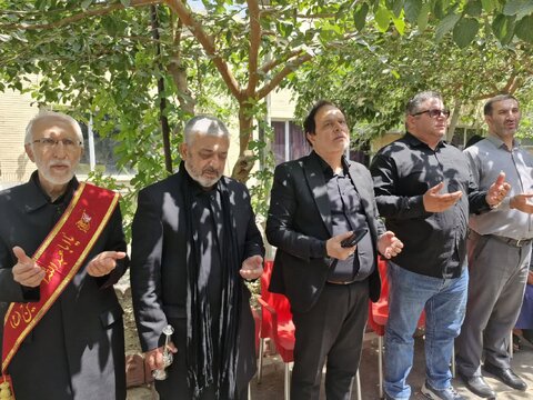 آیین‌ معنوی سوگواری پنجم محرم در اداره بهزیستی کرج برگزار شد