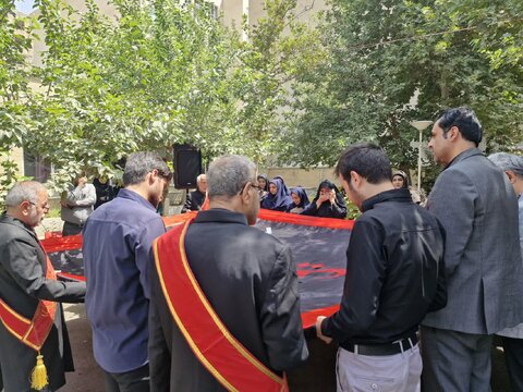 آیین‌ معنوی سوگواری پنجم محرم در اداره بهزیستی کرج برگزار شد