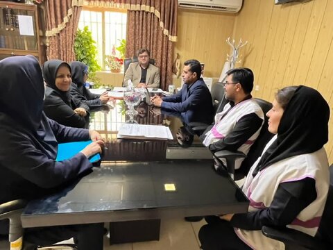 دیدار رئیس بهزیستی مسجدسلیمان با دادستان به مناسبت هفته قوه قضائیه