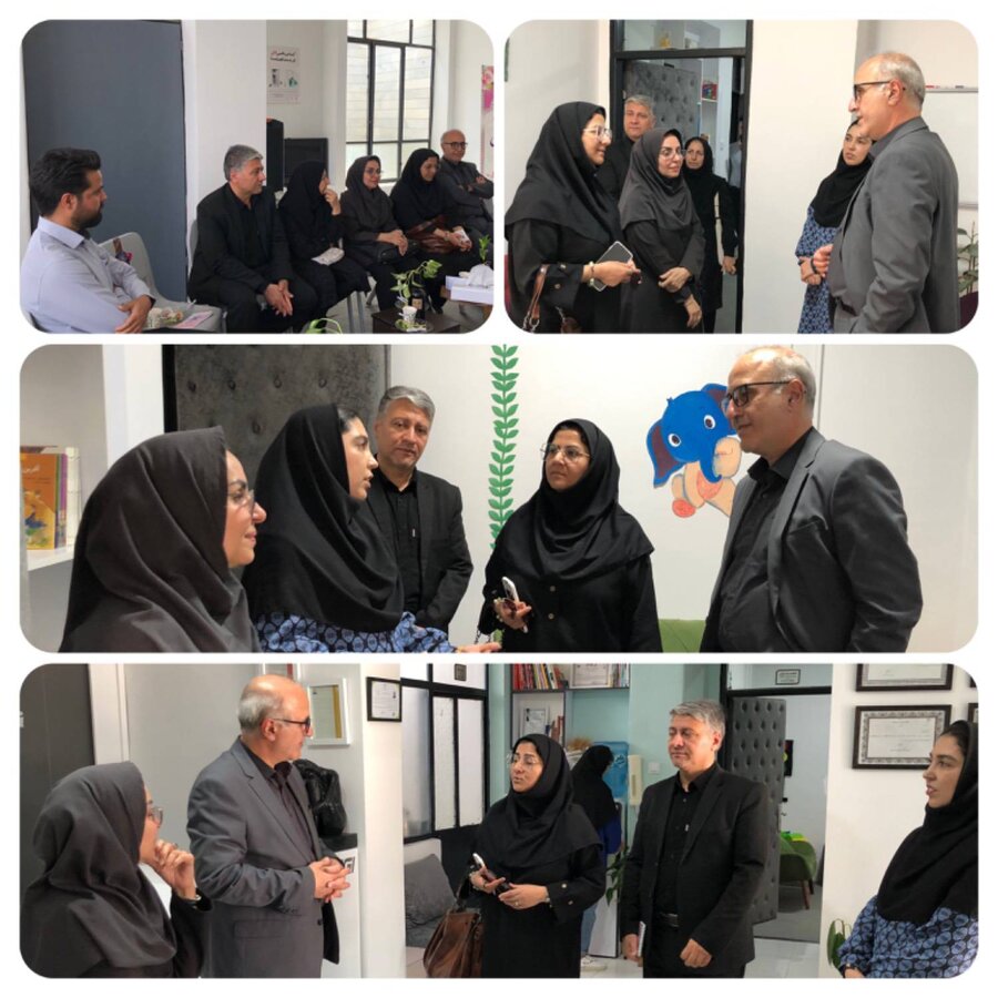 در ادامه ی حضور دکتر گازرانی سرپرست بهزیستی استان در شهرستان قاینات انجام گرفت