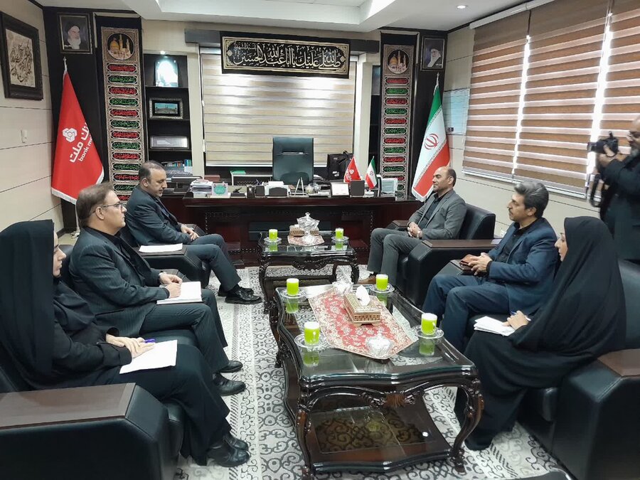 پیگیری موضوعات اعتباری و تسهیلات مددجویی از بانک ملت