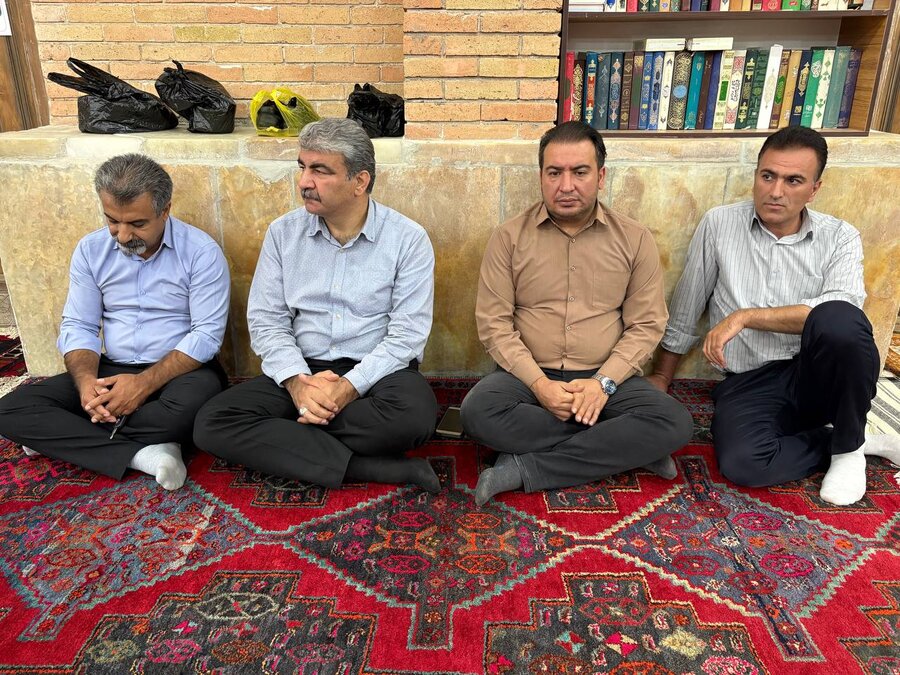 حضور مدیرکل و کارکنان بهزیستی استان کردستان