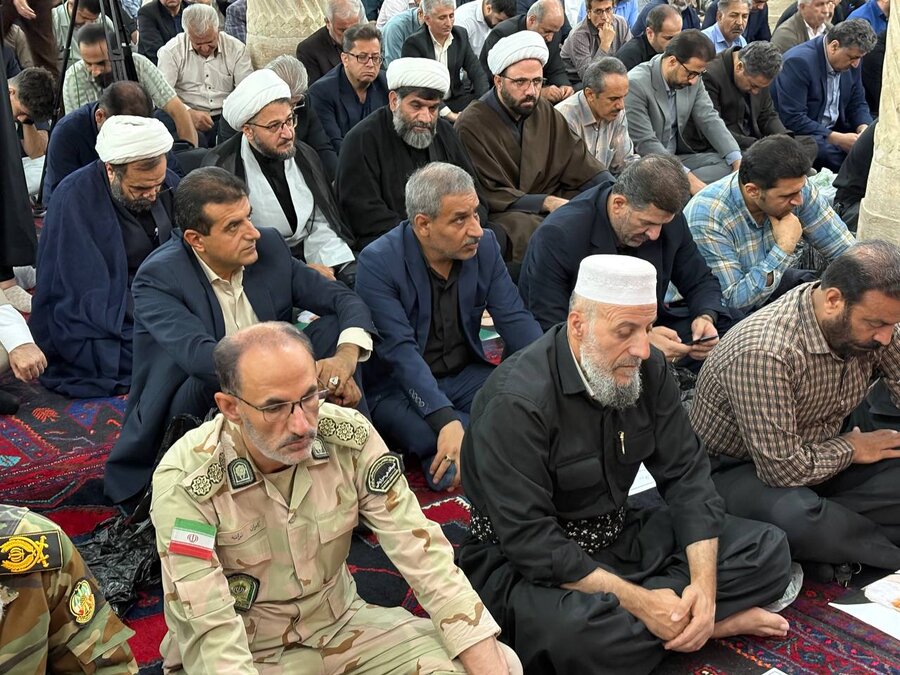 حضور مدیرکل و کارکنان بهزیستی استان کردستان 