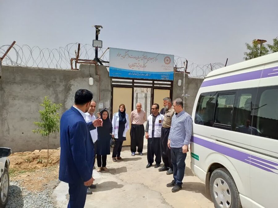 بازدید مسئولان بانه از مرکز ترک اعتیاد "سوگند"