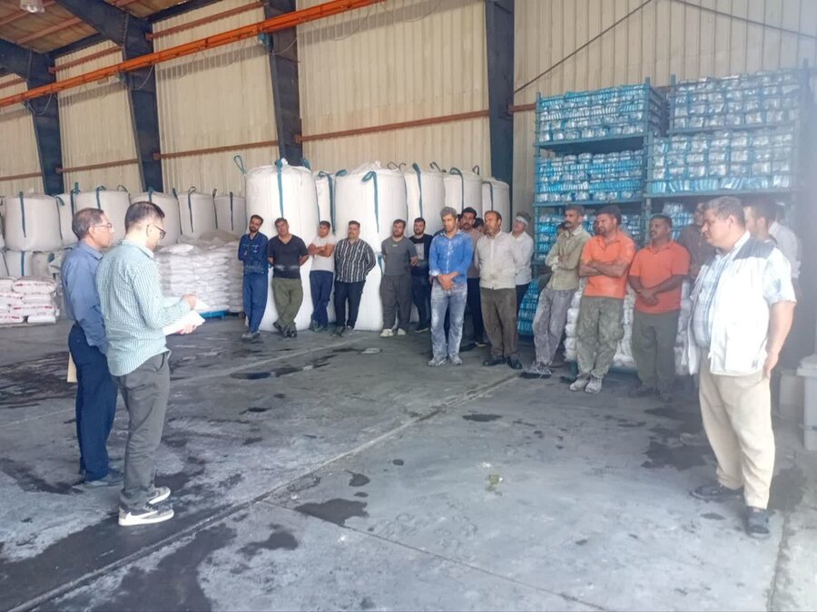 کارگاه آموزشی پیشگیری از اعتیاد در شرکت دیاکو نمک قروه برگزار شد