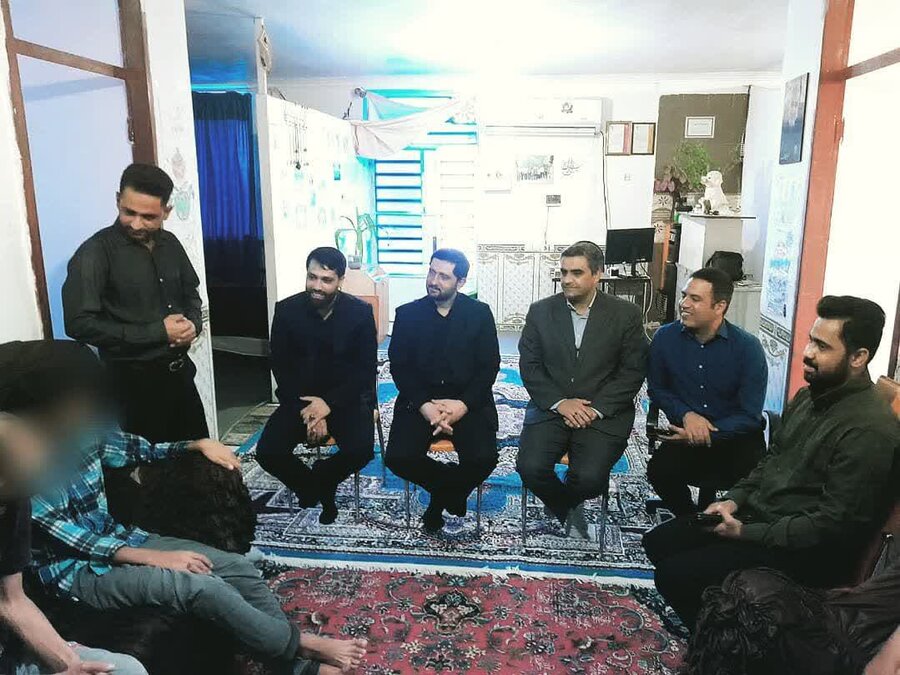 بازدید دادستان عنبرآباد از مرکز نگهداری پسران کم توان ذهنی کامیار