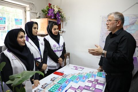 استاندار البرز و فرماندار ویژه کرج از روند خدمت‌رسانی تیم محب، اورژانس اجتماعی ۱۲۳ و مرکز مشاوره ۱۴۸۰ بازدید کردند