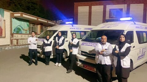 تیم "محب" بهزیستی کرج در میدان خدمت