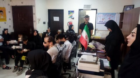 مراسم سوگواری حضرت اباعبدالله الحسین (ع) با حضور مددجویان بهزیستی شهرستان کرج برپا شد