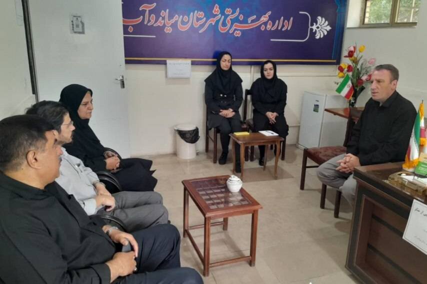 جلسه شورای امر به معروف و نهی از منکر در بهزیستی شهرستان میاندوآب