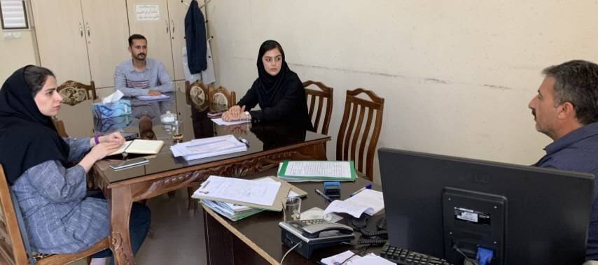 برگزاری جلسه با محوریت بررسی فاکتورهای درمانی توانبخشی در اداره بهزیستی شهرستان مهاباد