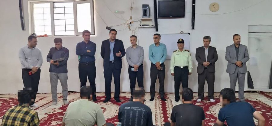 بازدید فرماندار بوکان ( رئیس شورای فرعی مبارزه با مواد مخدر) از مرکز ترک اعتیاد ؛ در راستای تأکید بر حمایت همه‌جانبه از مددجویان