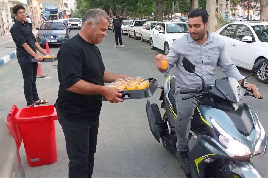 موکب بهزیستی آذربایجانغربی در خدمت زائران حسینی