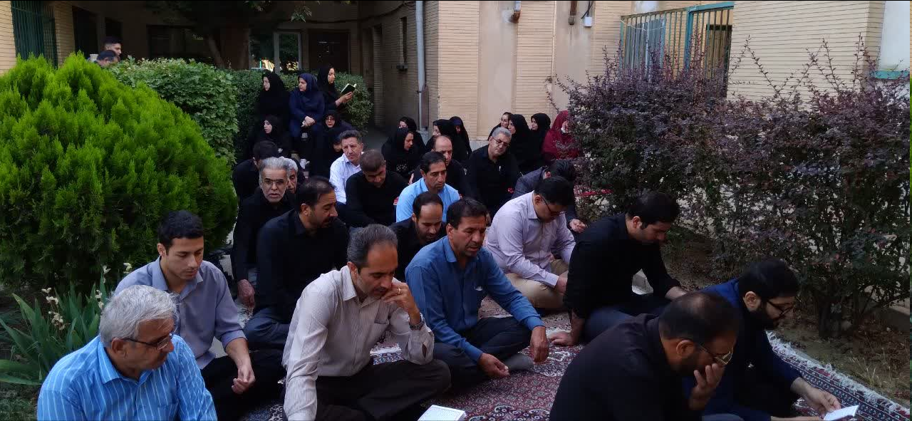 برگزاری مراسم عزاداری دهه نخست محرم در اداره‌کل بهزیستی همدان