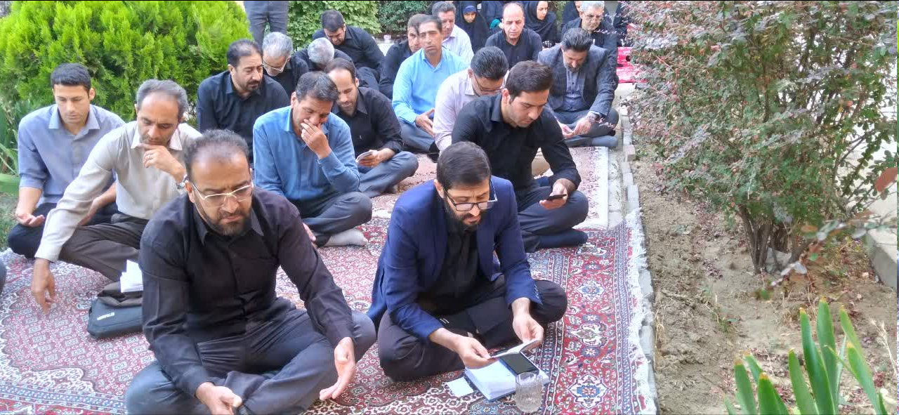 برگزاری مراسم عزاداری دهه نخست محرم در ادارهکل بهزیستی همدان
