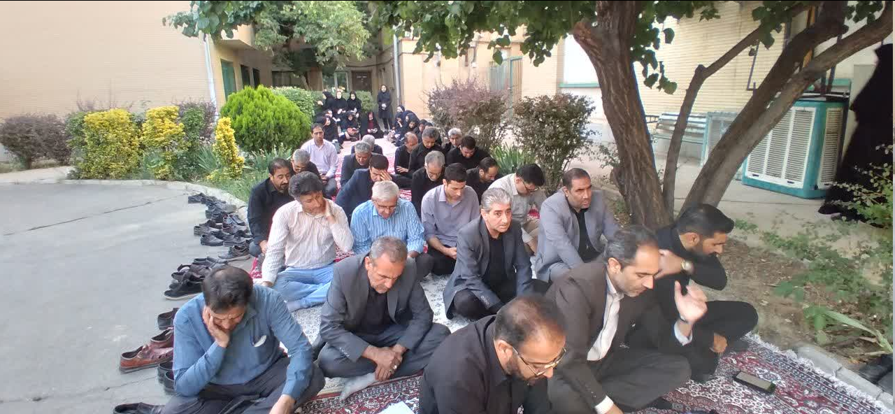 برگزاری مراسم عزاداری دهه نخست محرم در اداره‌کل بهزیستی همدان