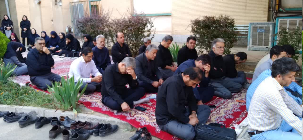 برگزاری مراسم عزاداری دهه نخست محرم در اداره‌کل بهزیستی همدان