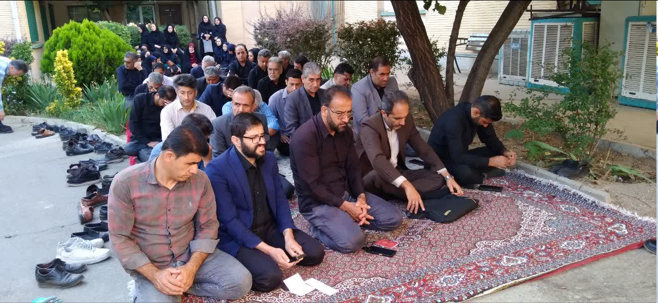 برگزاری مراسم عزاداری دهه نخست محرم در اداره‌کل بهزیستی همدان