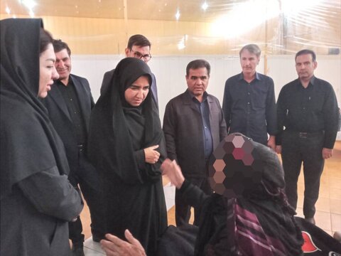 گزارش تصویری| بازدید نماینده مجلس از مراکز بهزیستی