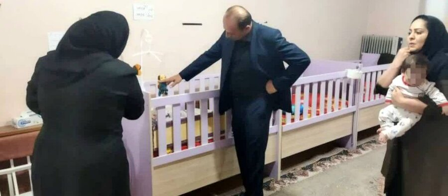 بازدید مدیرکل بهزیستی استان از شیرخوارگاه مهر ارومیه
