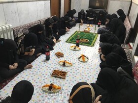 فیروزکوه | برگزاری سفره نذری و مراسم عزاداری  روز تاسوعا در مرکز توابخشی دختران نیلوفر