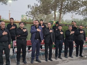 مدیر کل بهزیستی استان یزد در مراسم عزاداری مددجویان مؤسسه خیریۀ نگهداری معلولین ذهنی حضرت ابوالفضل (ع) شهرستان اردکان شرکت کرد