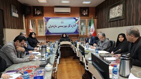 جلسه شورای معاونین اداره کل بهزیستی مازندران برگزار شد 