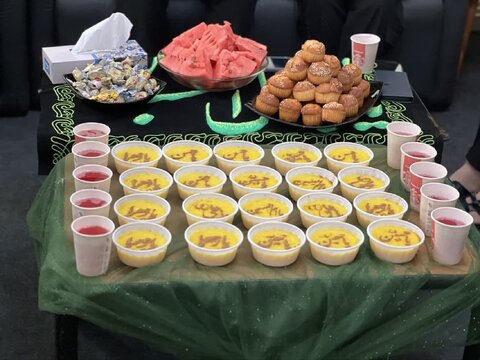 برگزاری مراسم عزاداری امام حسین علیه السلام در خانه خورشید مهر هادی