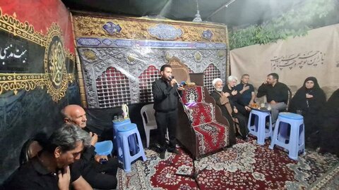 حضور مدیر کل و معاونین فارس در مراسم تاسوعای حسینی هیات مذهبی الصابرین فارس