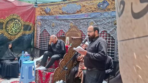 حضور مدیر کل و معاونین فارس در مراسم تاسوعای حسینی هیات مذهبی الصابرین فارس