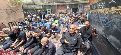 حضور مدیر کل و معاونین فارس در مراسم تاسوعای حسینی هیات مذهبی الصابرین فارس