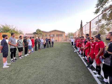 حضور مدیر کل بهزیستی فارس در اردوی تیم ملی نابینایان