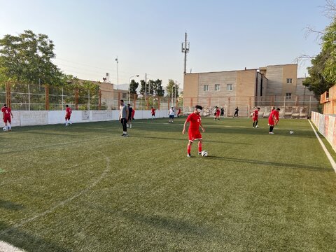 حضور مدیر کل بهزیستی فارس در اردوی تیم ملی نابینایان