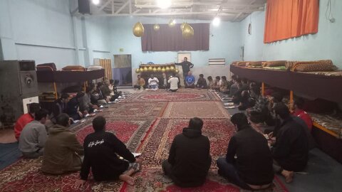 برگزاری مراسم معنوی عزاداری دهه اول محرم در کمپ‌های ترک اعتیاد شهرستان نظرآباد