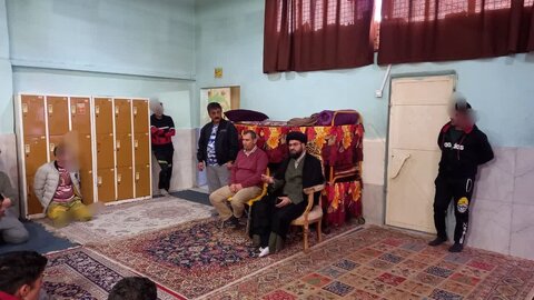 برگزاری مراسم معنوی عزاداری دهه اول محرم در کمپ‌های ترک اعتیاد شهرستان نظرآباد