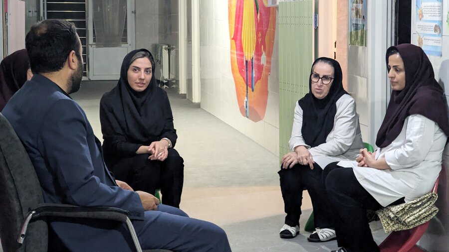 بازدید مدیرکل از معاونت توانبخشی و شیرخوارگاه
