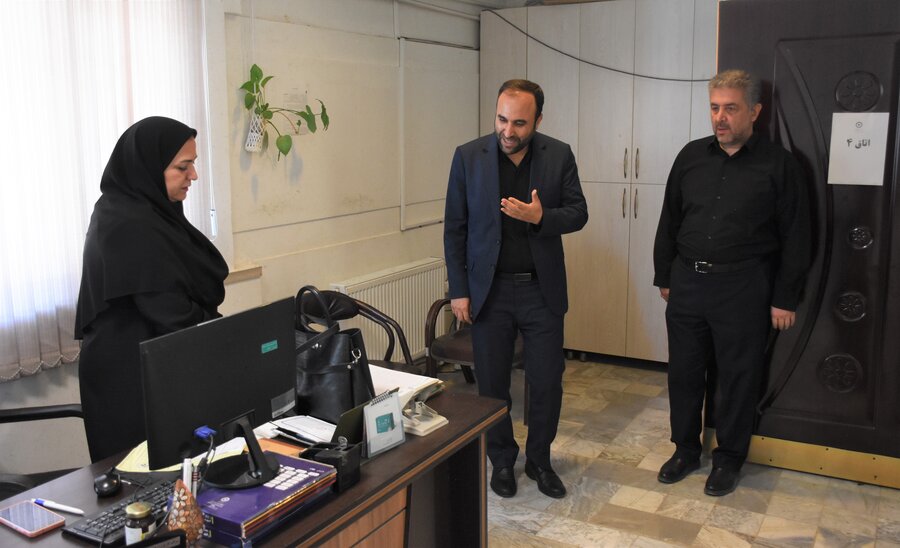 بازدید مدیرکل از معاونت توانبخشی و شیرخوارگاه